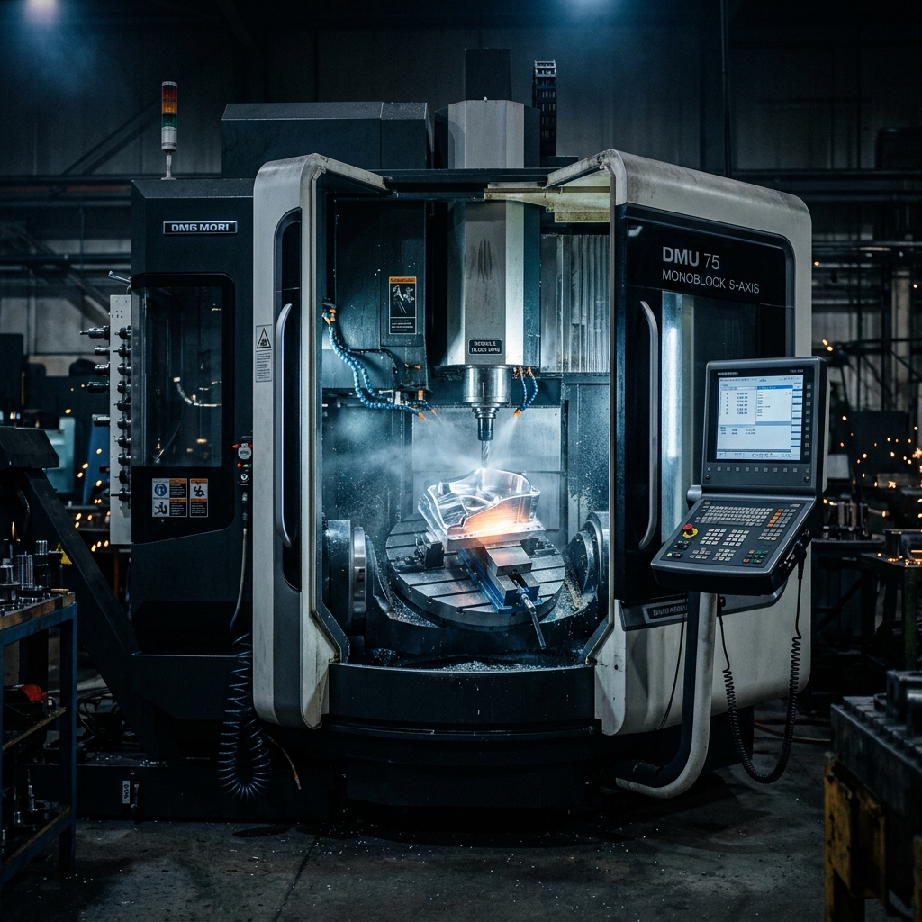 Multi-Axis VMC Machine
